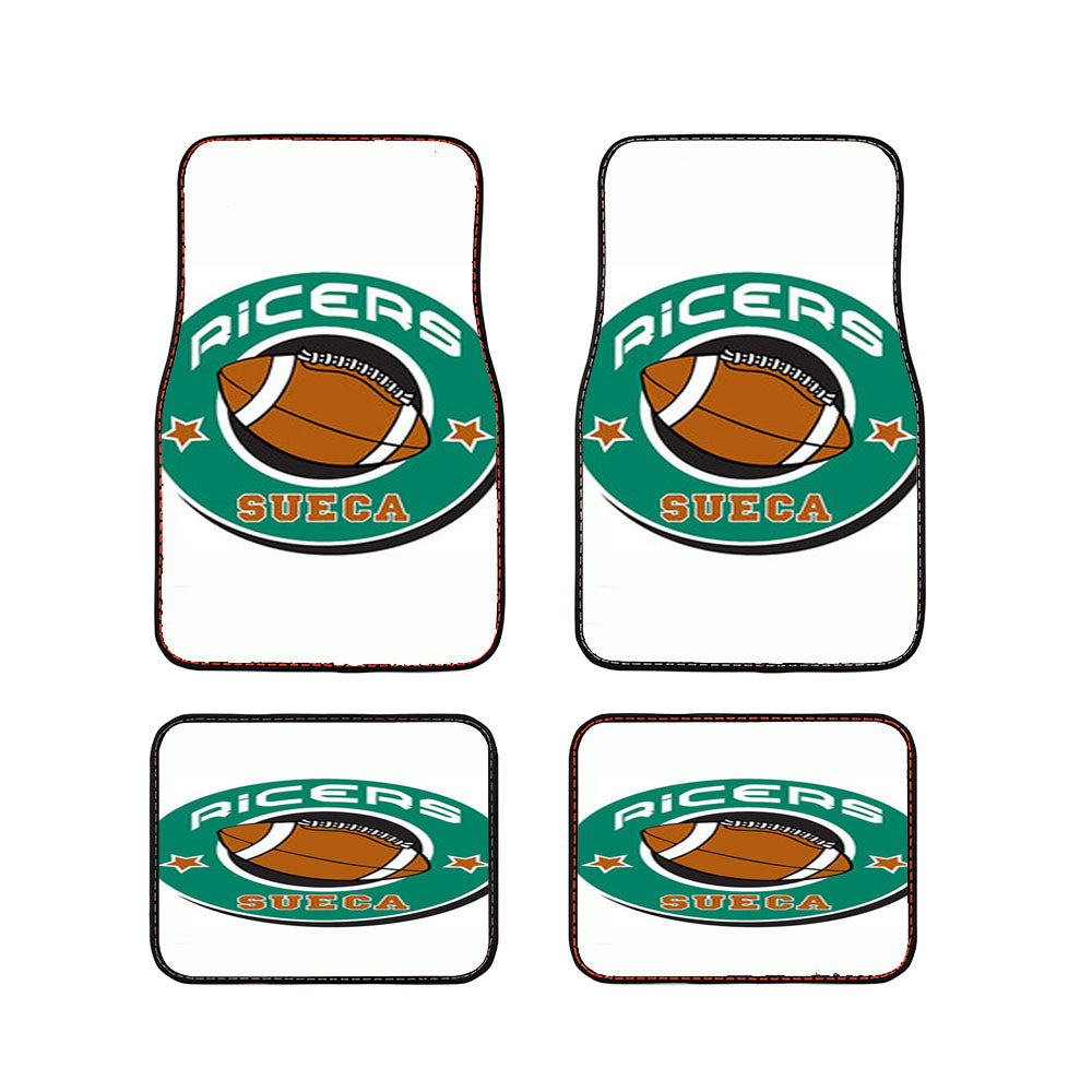 Sueca Ricers Logo Car Floor Mats Accessories