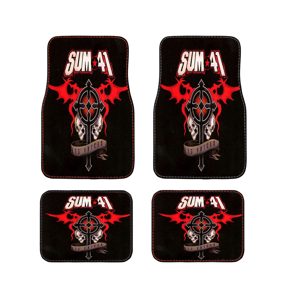 Sum 41 Logo Car Floor Mats Accessories