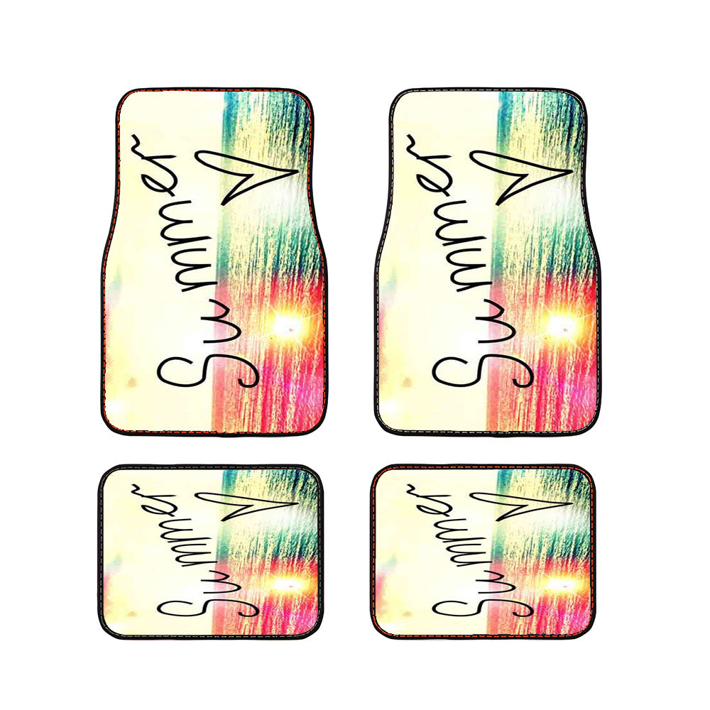 Summer Love Coming Car Floor Mats Accessories
