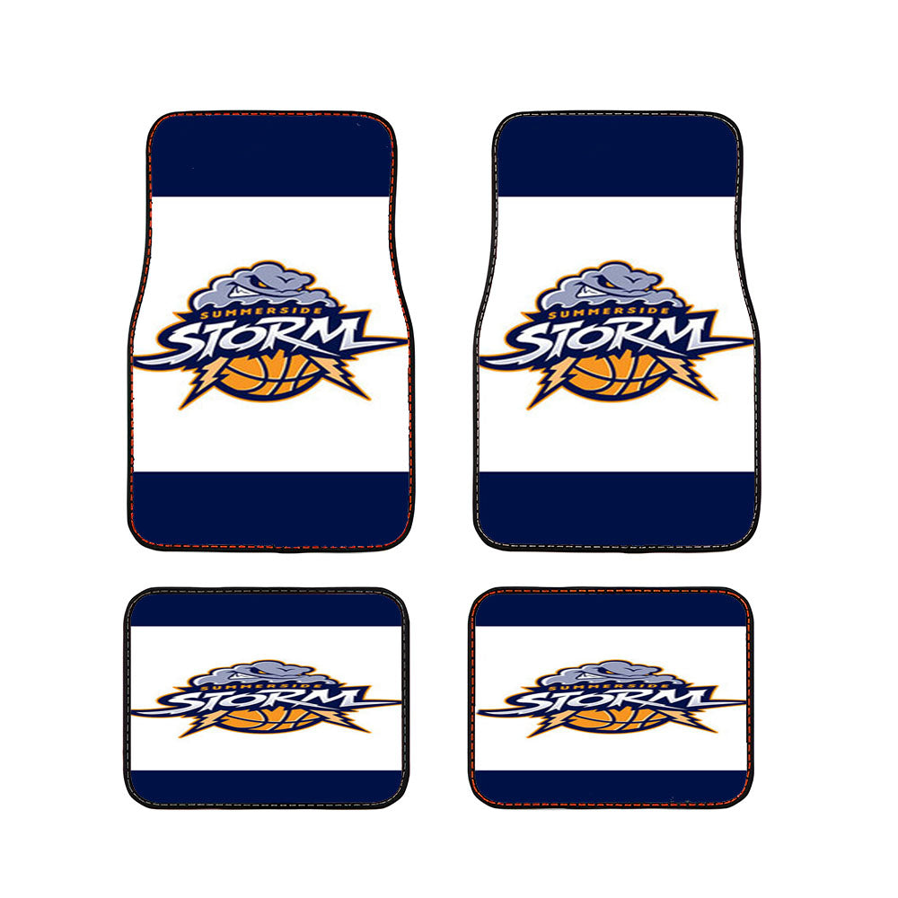 Summerside Blue Storm Car Floor Mats Accessories