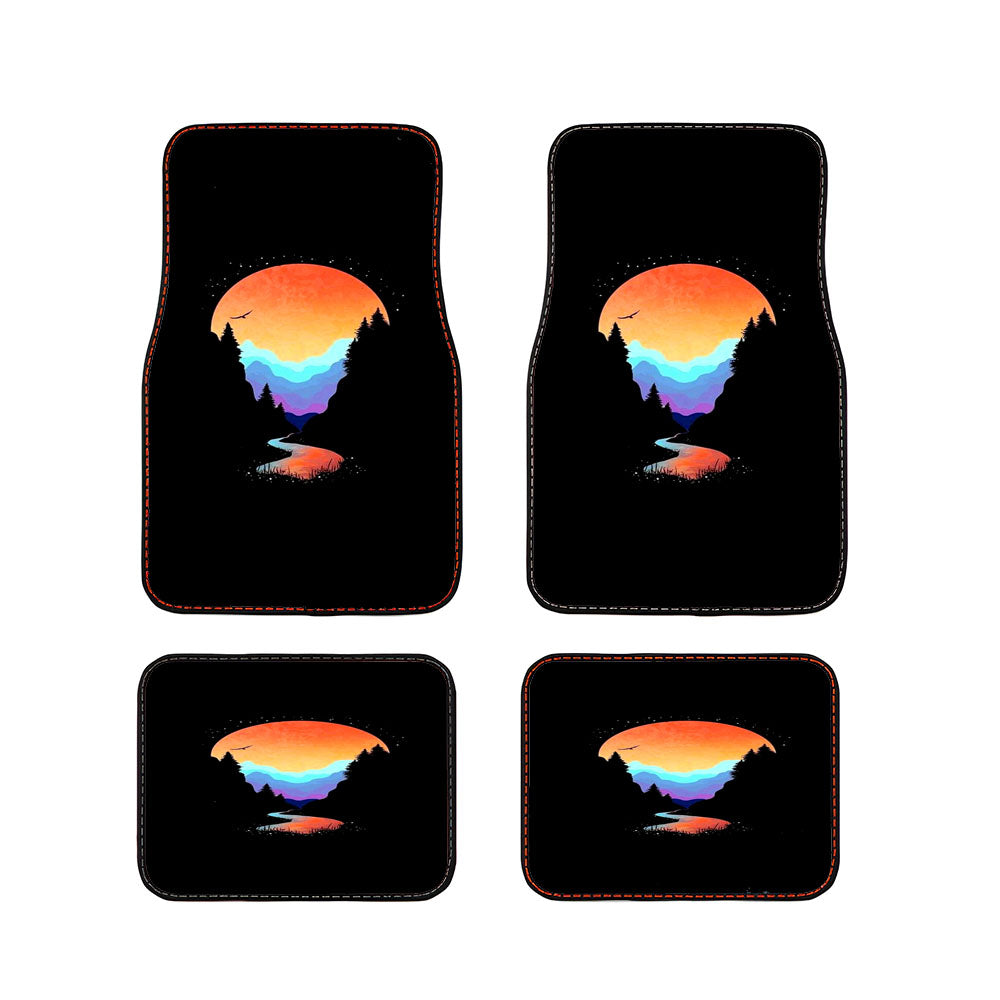 Sunset Car Floor Mats Accessories