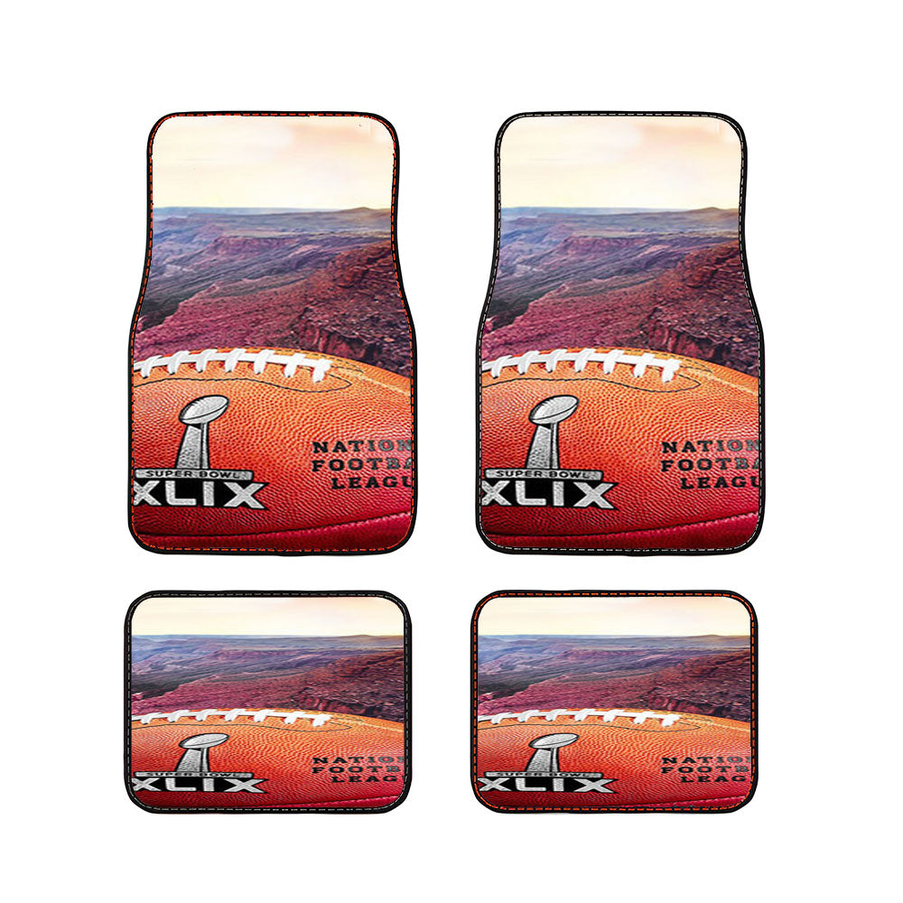 Super Bowl Xlix Football Car Floor Mats Accessories