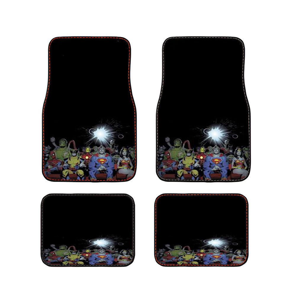 Super Hero Car Floor Mats Accessories