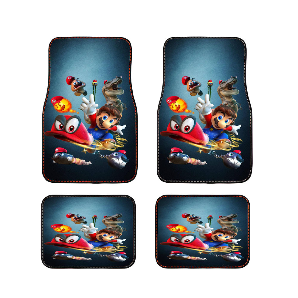 Super Mario Car Floor Mats Accessories