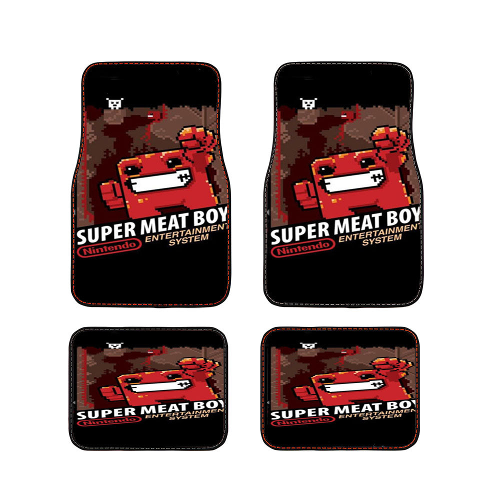 Super Meat Boy Game Car Floor Mats Accessories