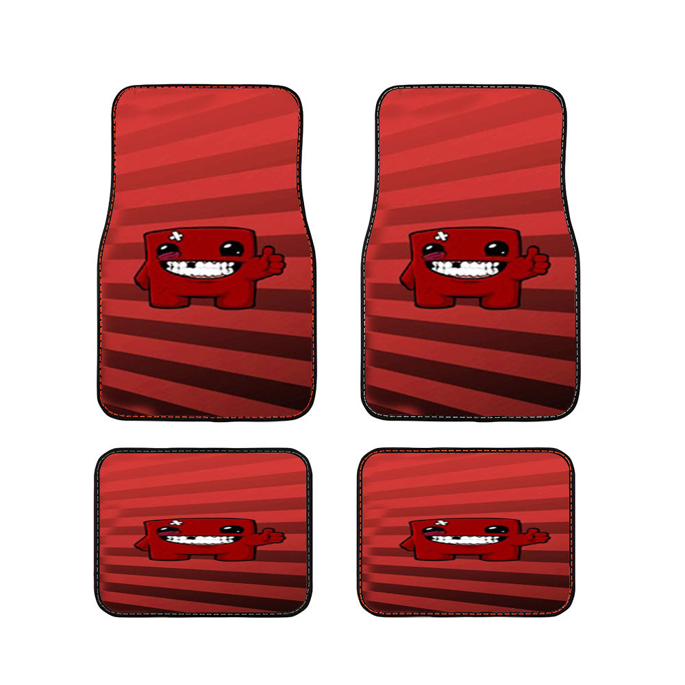 Super Meat Boy Video Games Car Floor Mats Accessories