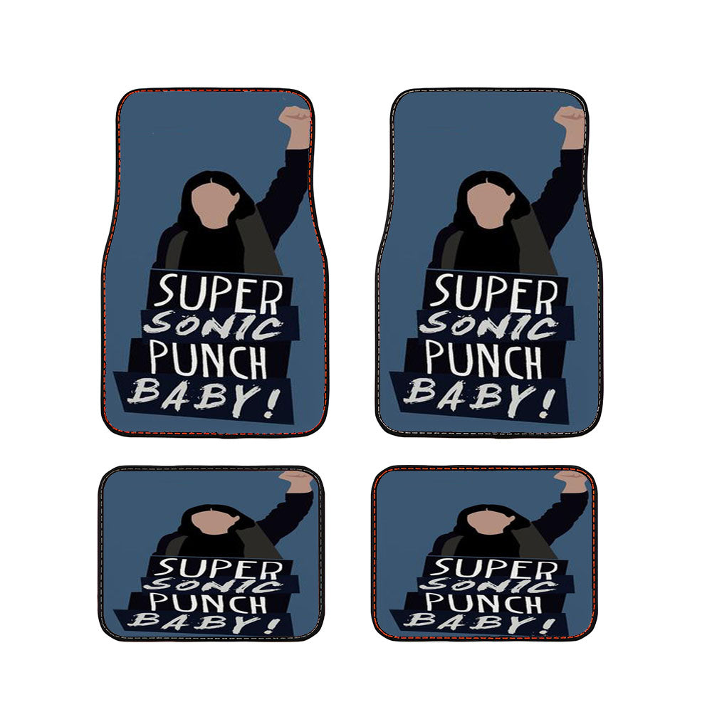 Super Sonic Punch Cisco Car Floor Mats Accessories