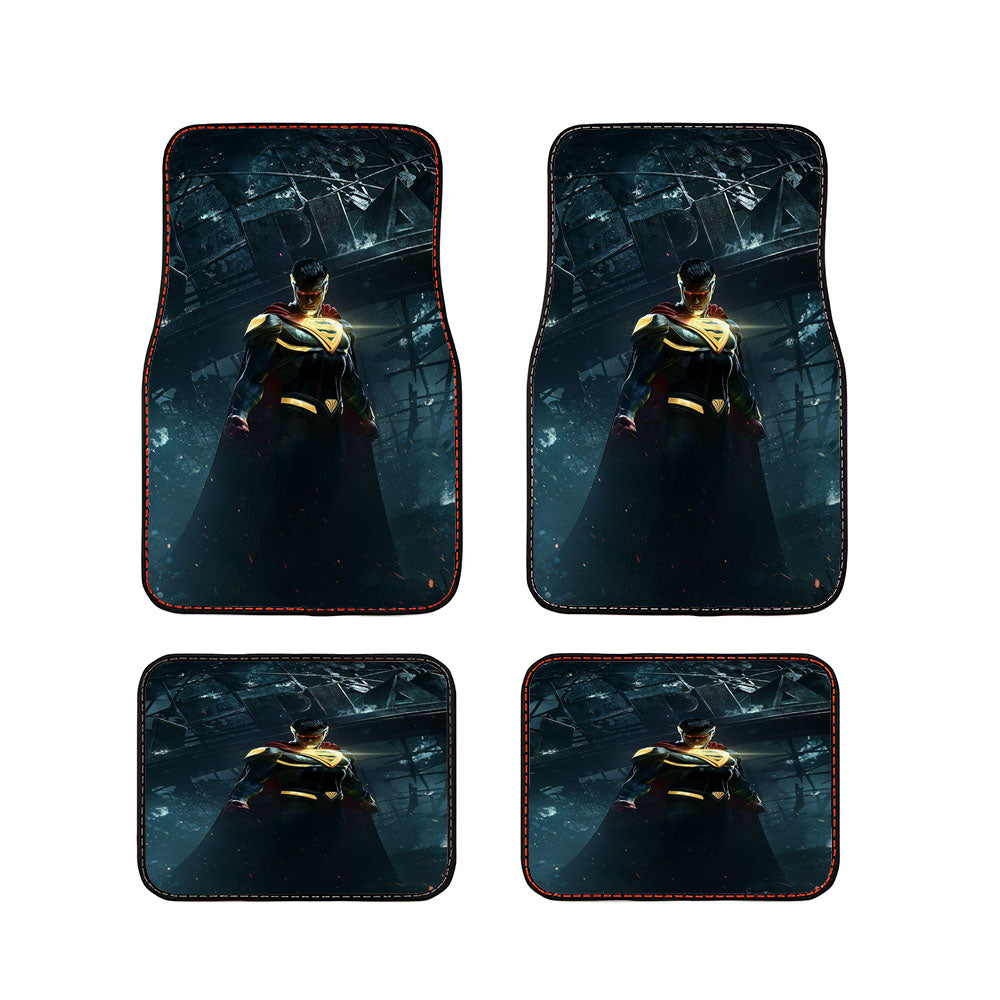 Superman Injustice Wallpape Car Floor Mats Accessories