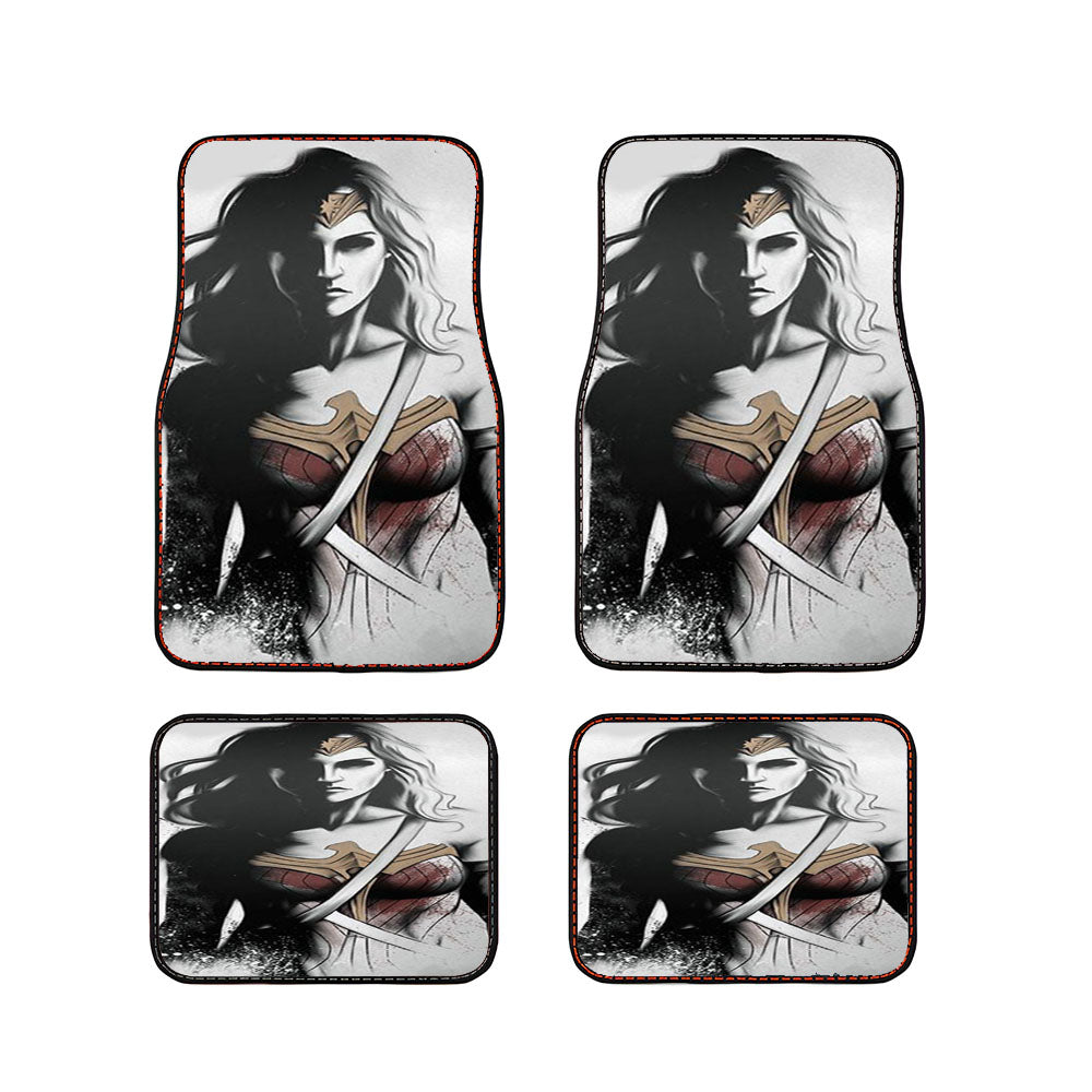 Superman Vs Batman Dark Knight Women Car Floor Mats Accessories