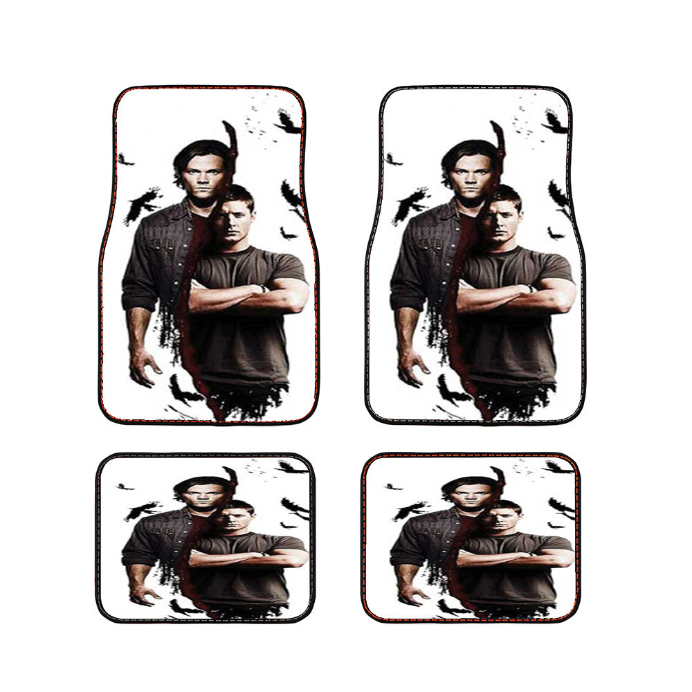 Supernatural Birds Car Floor Mats Accessories