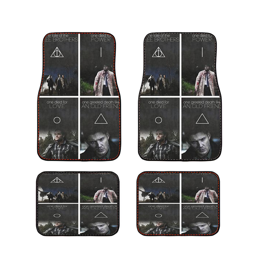 Supernatural Collage Car Floor Mats Accessories