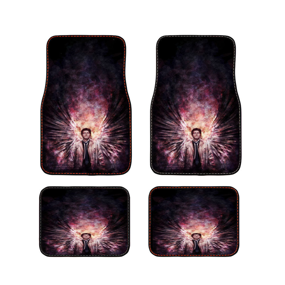 Supernatural Galaxy Art Horror Car Floor Mats Accessories