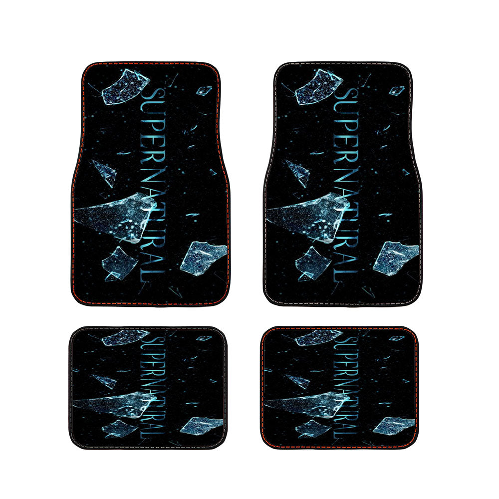Supernatural Glass Break Car Floor Mats Accessories