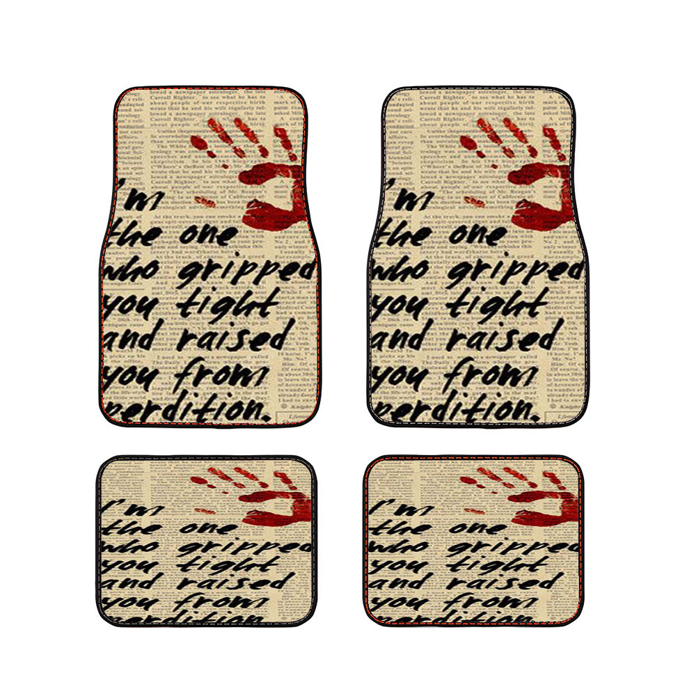 Supernatural Gripped You Tight Car Floor Mats Accessories
