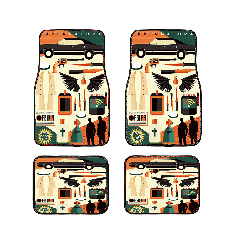Supernatural Items Car Floor Mats Accessories