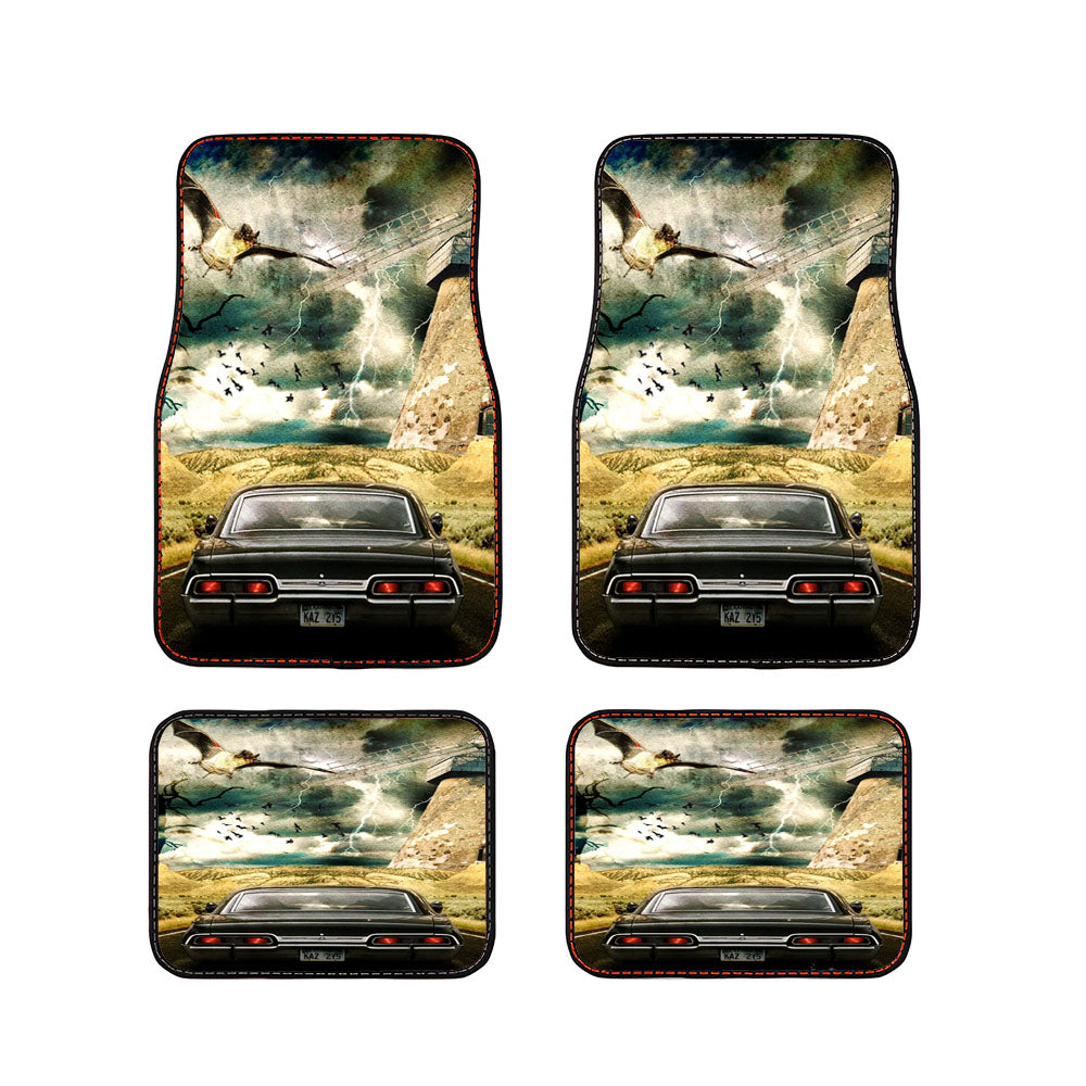 Supernatural Logo Car Floor Mats Accessories