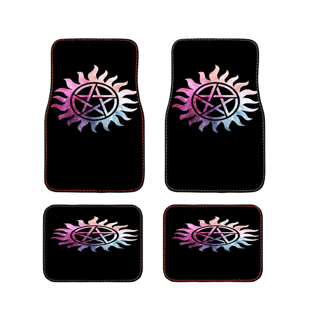 Supernatural Logo Inspired Car Floor Mats Accessories