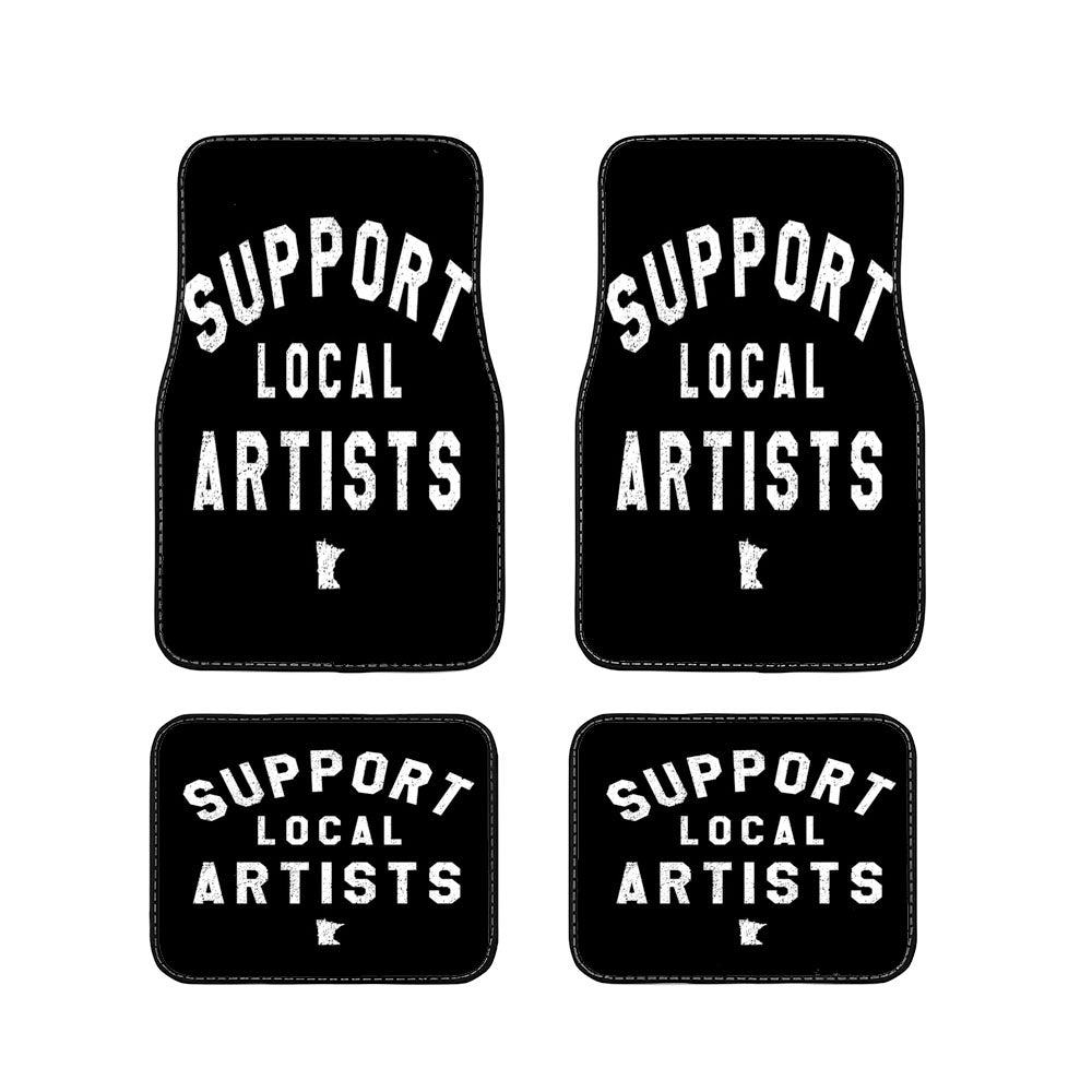 Support Local Artists - Minnesota Car Floor Mats Accessories