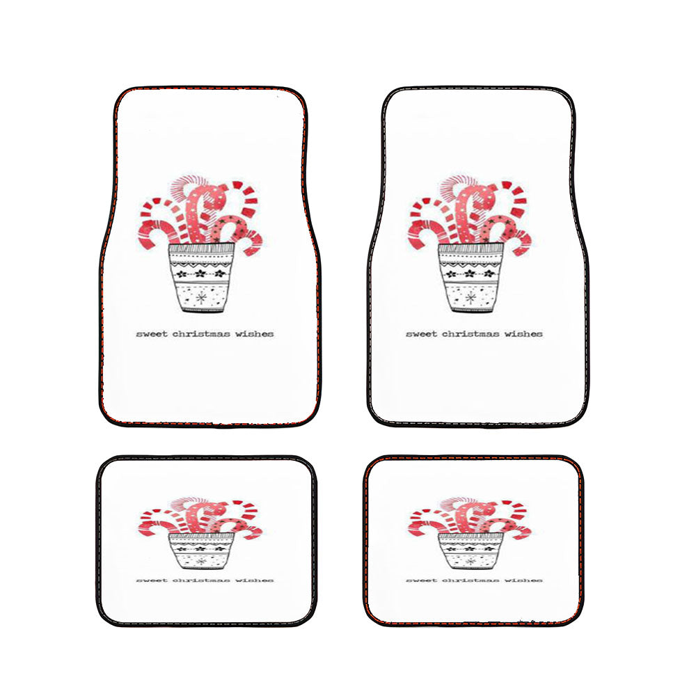 Sweet Christmas Wishes Car Floor Mats Accessories