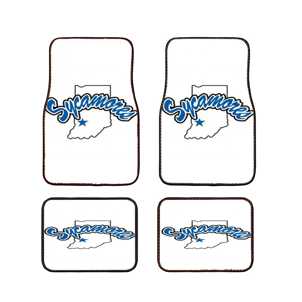 Sycamores Logo Car Floor Mats Accessories