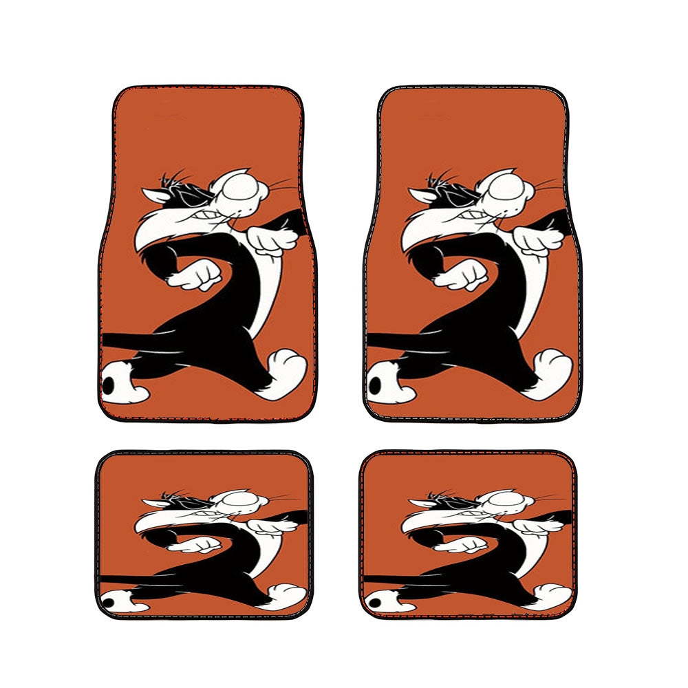 Sylvester Walking Looney Tunes Car Floor Mats Accessories