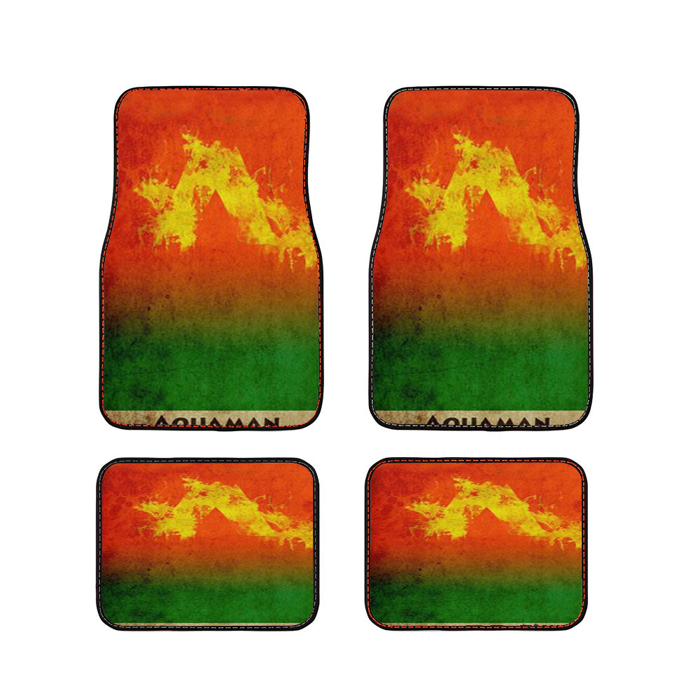 Symbol Aquaman Car Floor Mats Accessories