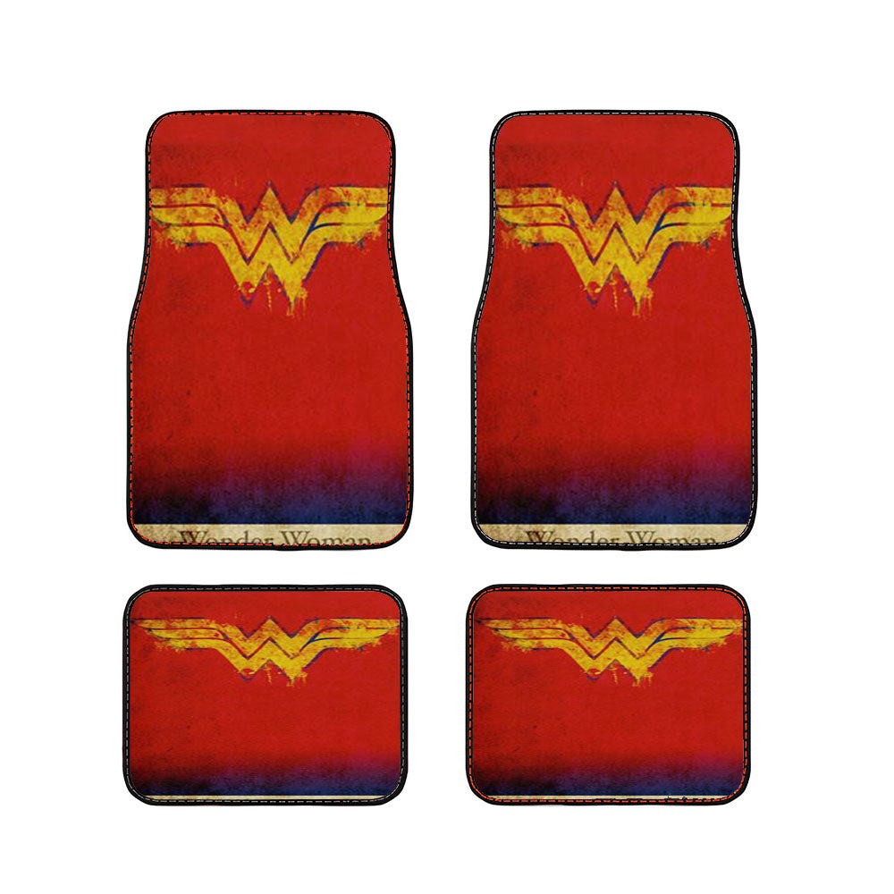 Symbol Wonder Woman Car Floor Mats Accessories