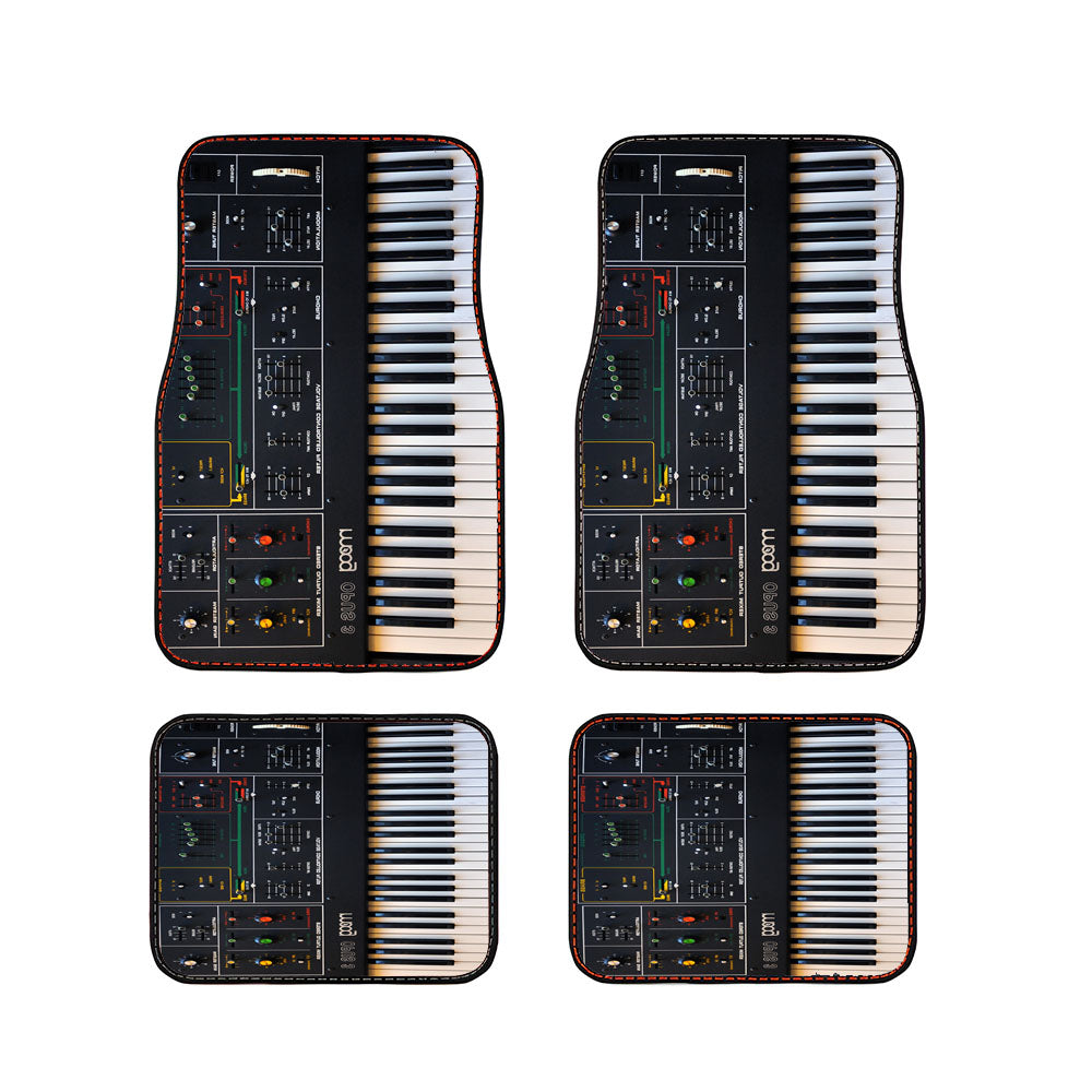 Synthesizer Moog Car Floor Mats Accessories