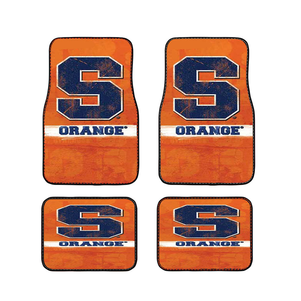 Syracuse Orange Car Floor Mats Accessories