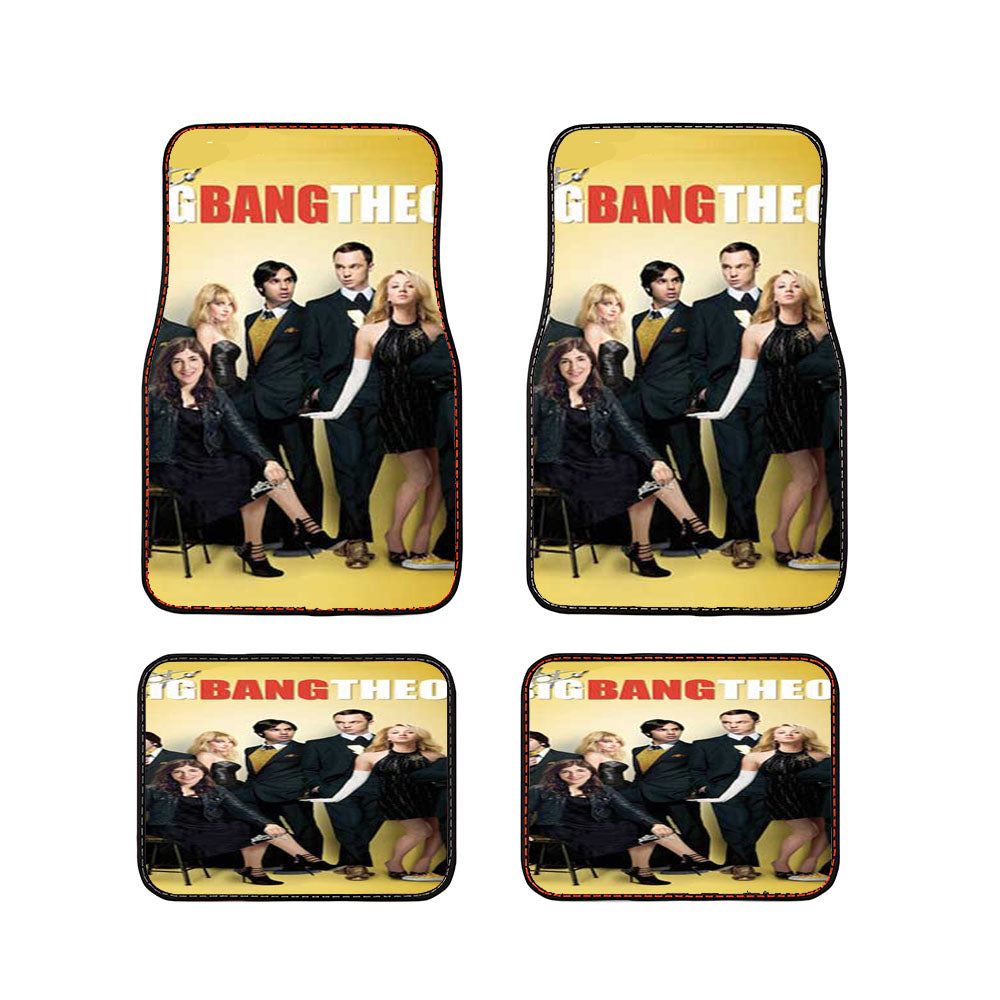 Tbbt Yellow Poster Car Floor Mats Accessories