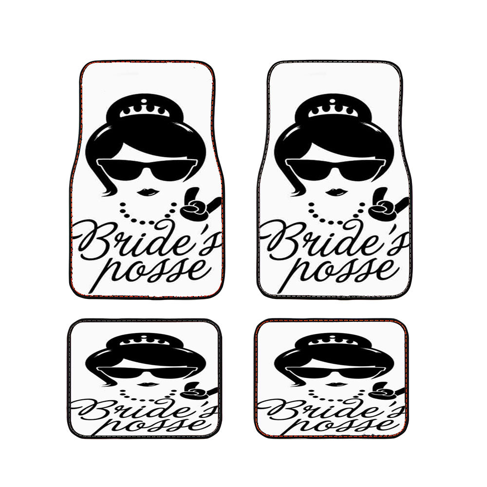 Team Bride Wedding Bridesmaids Stag Do Hen Night Car Floor Mats Accessories