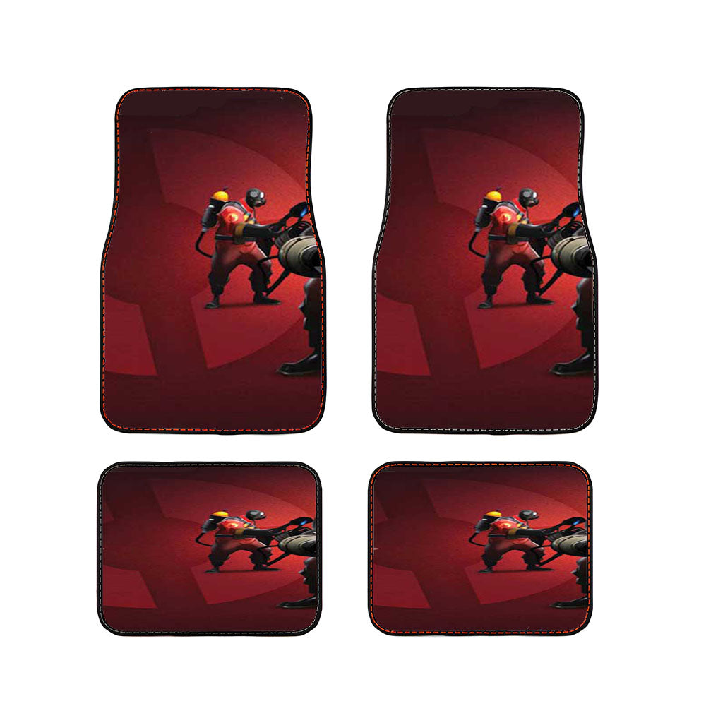 Team Fortress Pyro Car Floor Mats Accessories