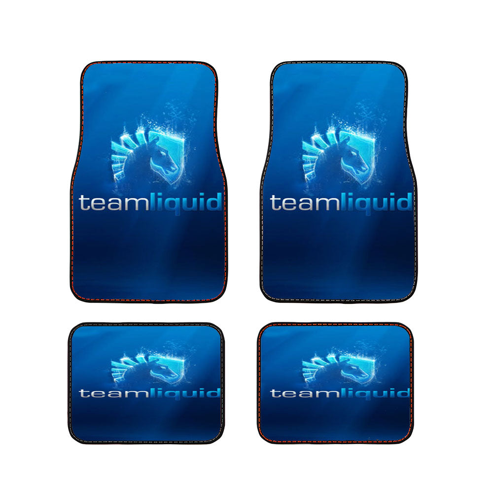 Team Liquid Blue Car Floor Mats Accessories