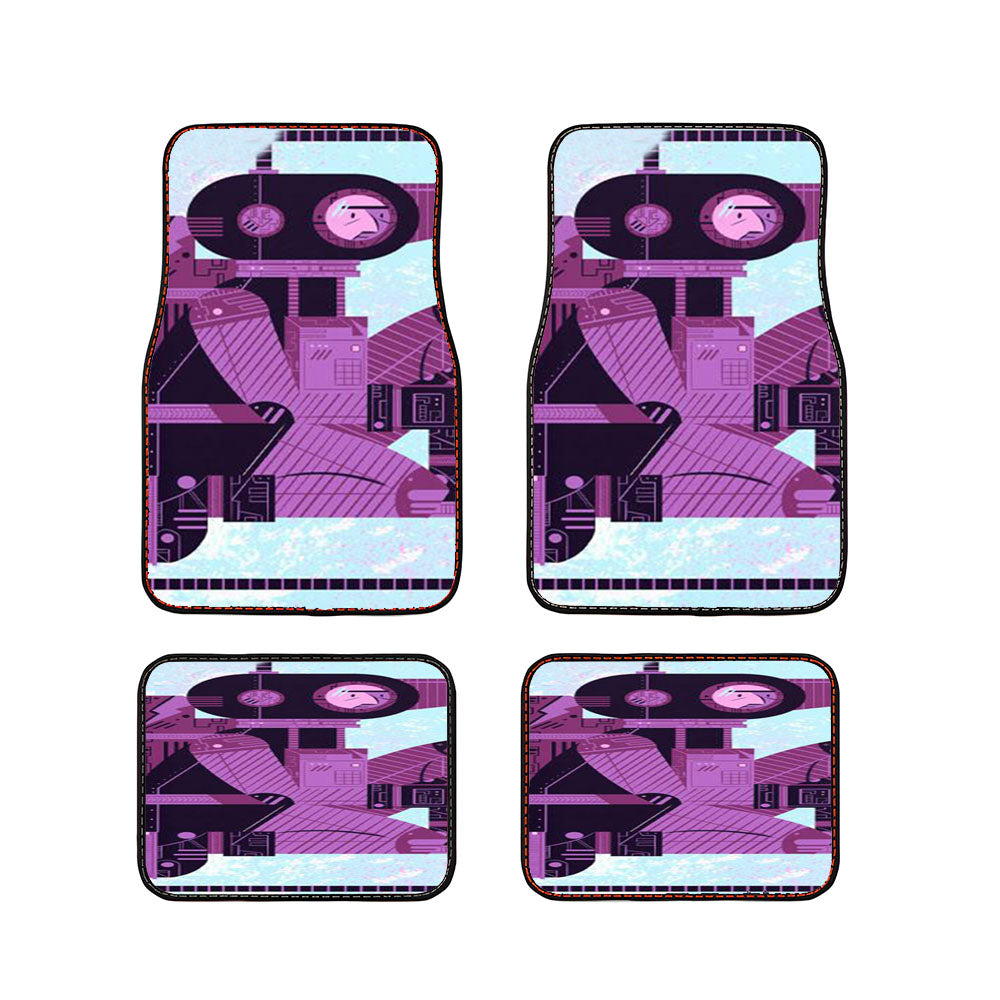 Technician Astronaut Purple Car Floor Mats Accessories
