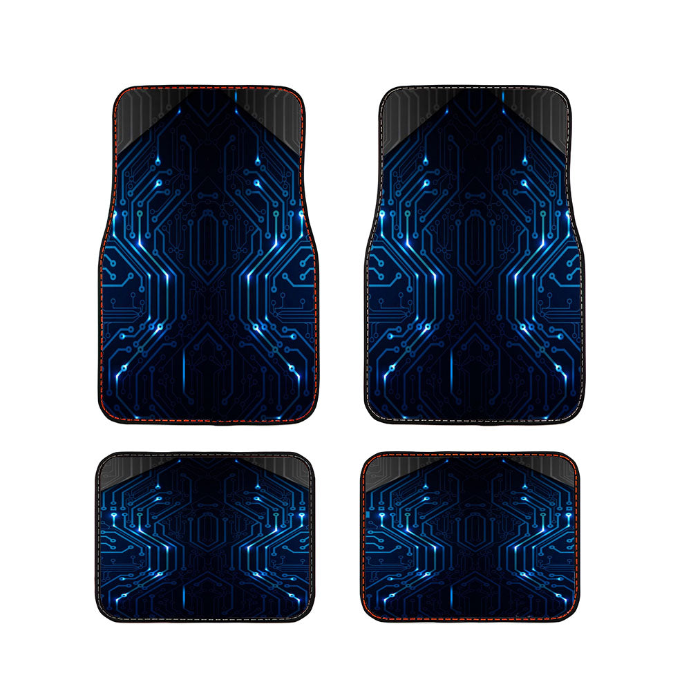Technology Circuit System Car Floor Mats Accessories