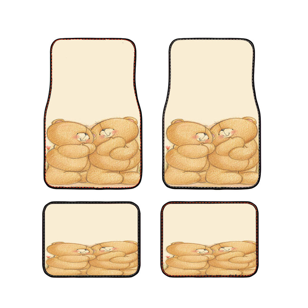 Teddy Bear Art Car Floor Mats Accessories