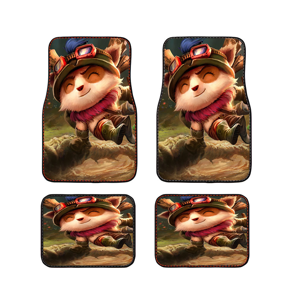 Teemo League Of Legend Car Floor Mats Accessories