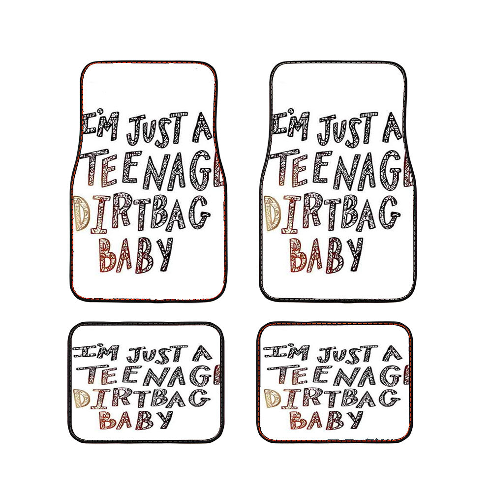 Teenage Dirtbag Lyrics Car Floor Mats Accessories