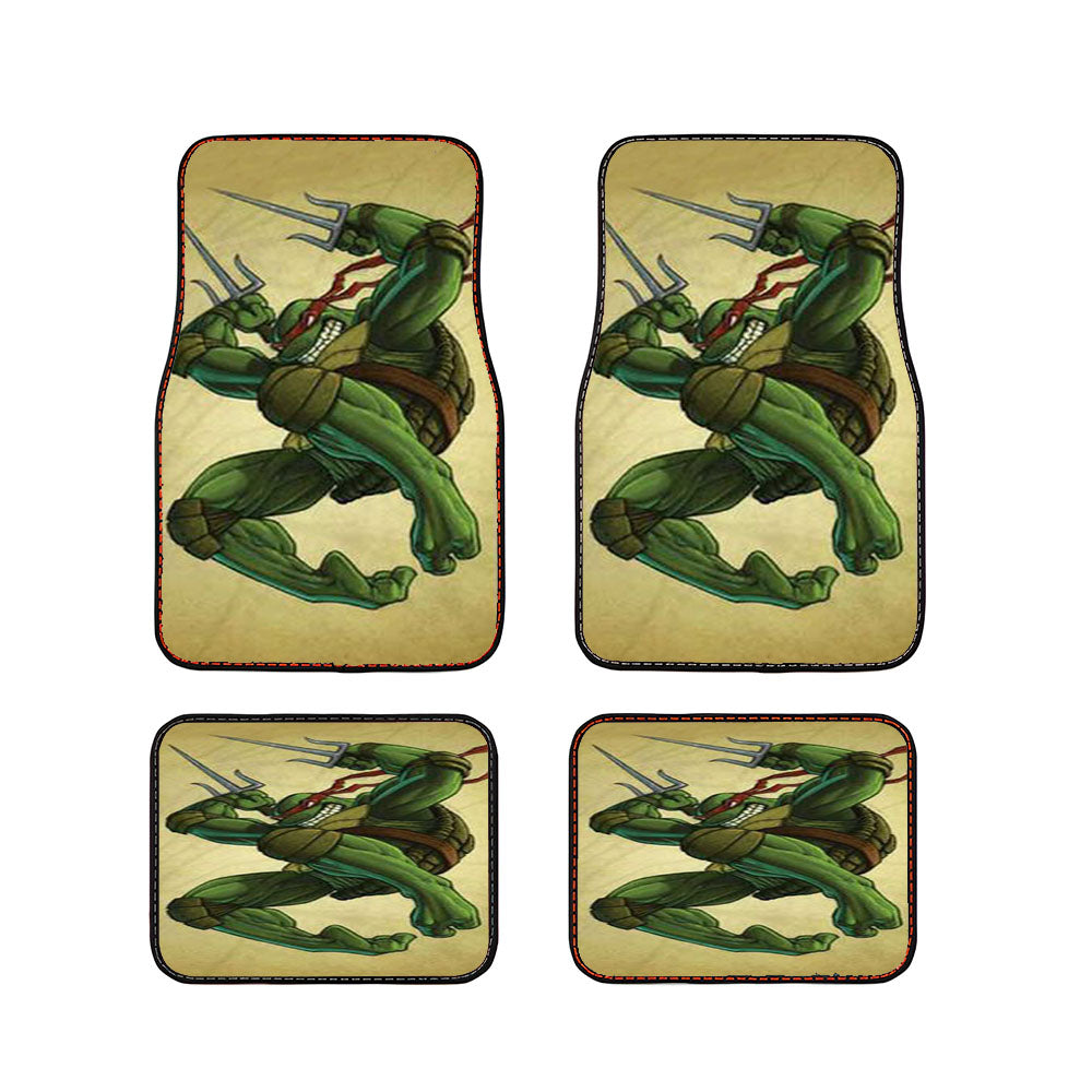 Teenage Mutant Ninja Turtles Raphael Car Floor Mats Accessories