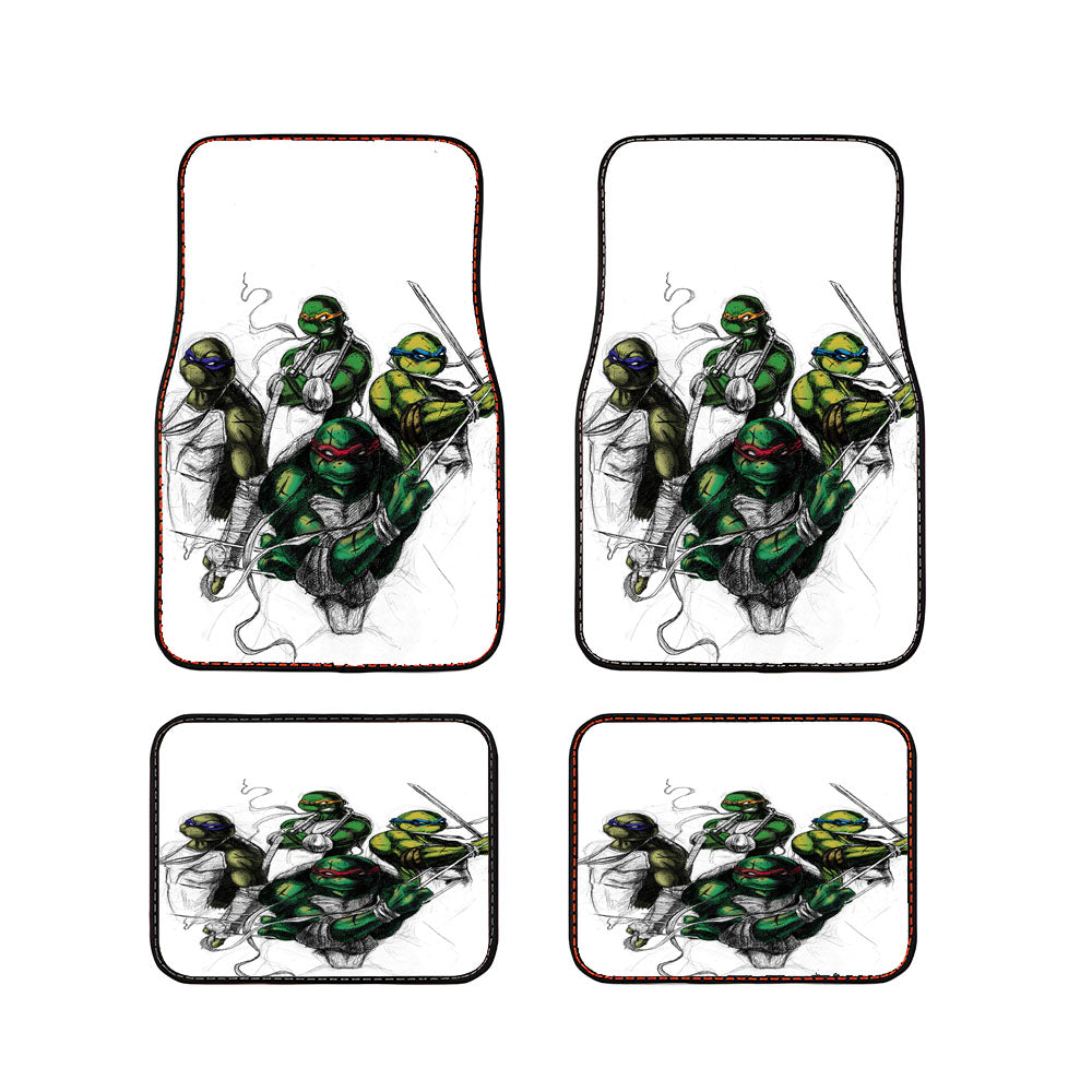 Teenage Mutant Turtles Car Floor Mats Accessories