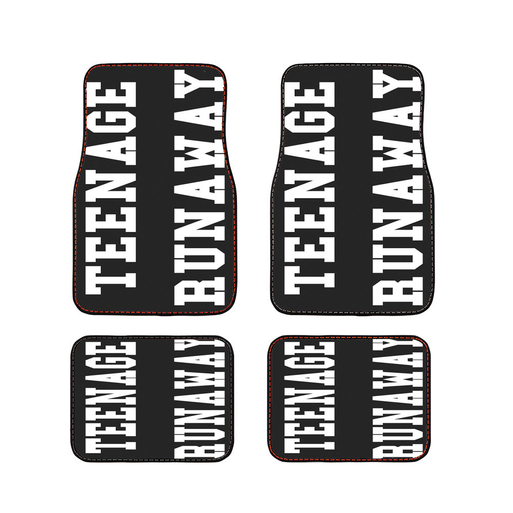 Teenage Runaway Car Floor Mats Accessories