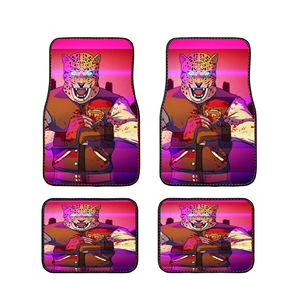 Tekken Hotline Miami Car Floor Mats Accessories