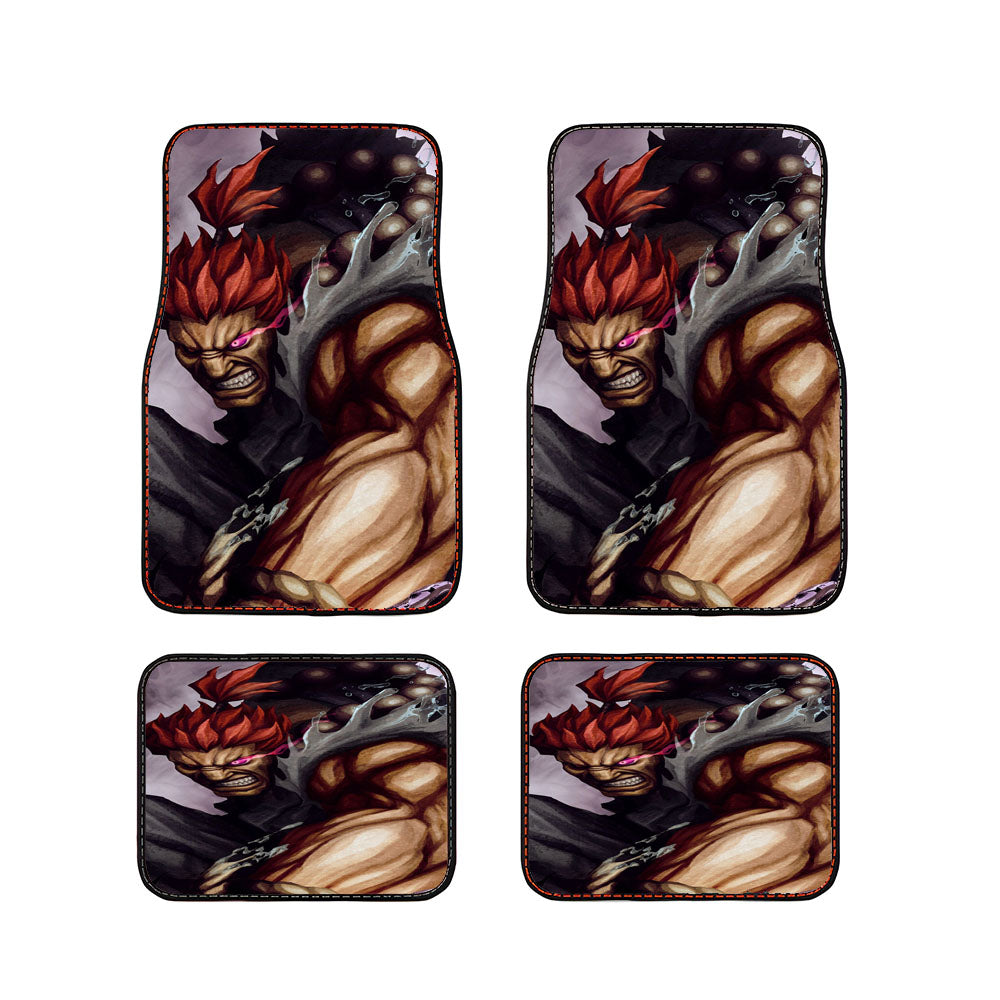 Tekken X Street Fighter Akuma Car Floor Mats Accessories