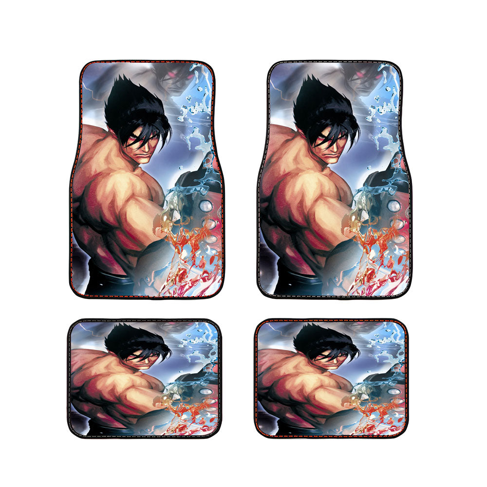 Tekken X Street Fighter Jin Kazama Car Floor Mats Accessories