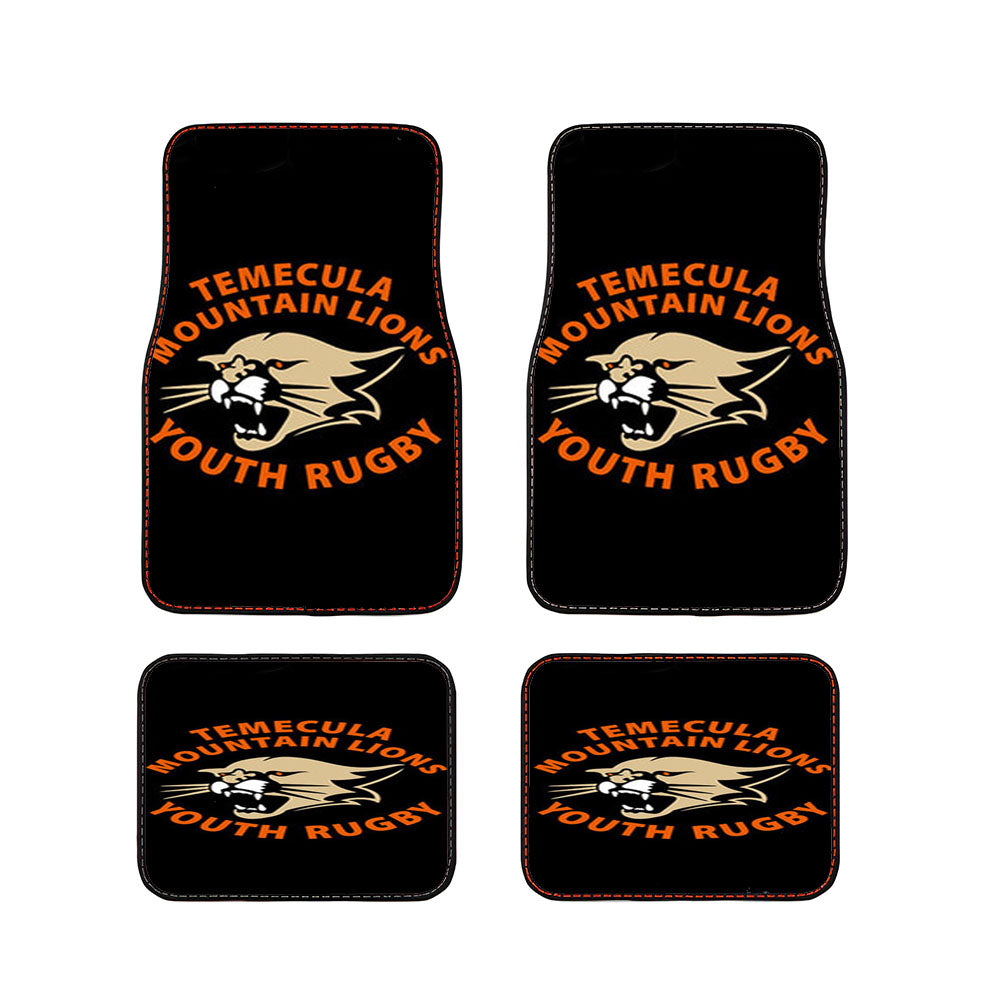 Temecula Youth Rugby Car Floor Mats Accessories