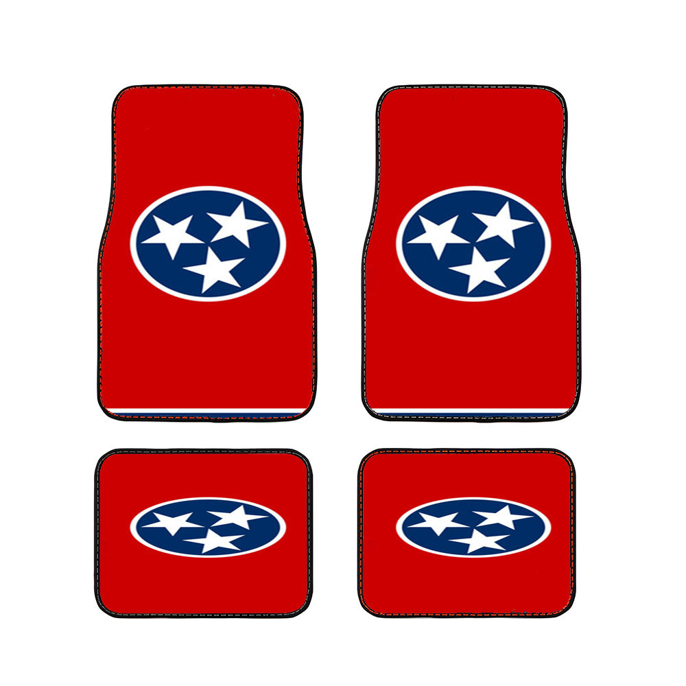 Tennessee Flag Car Floor Mats Accessories