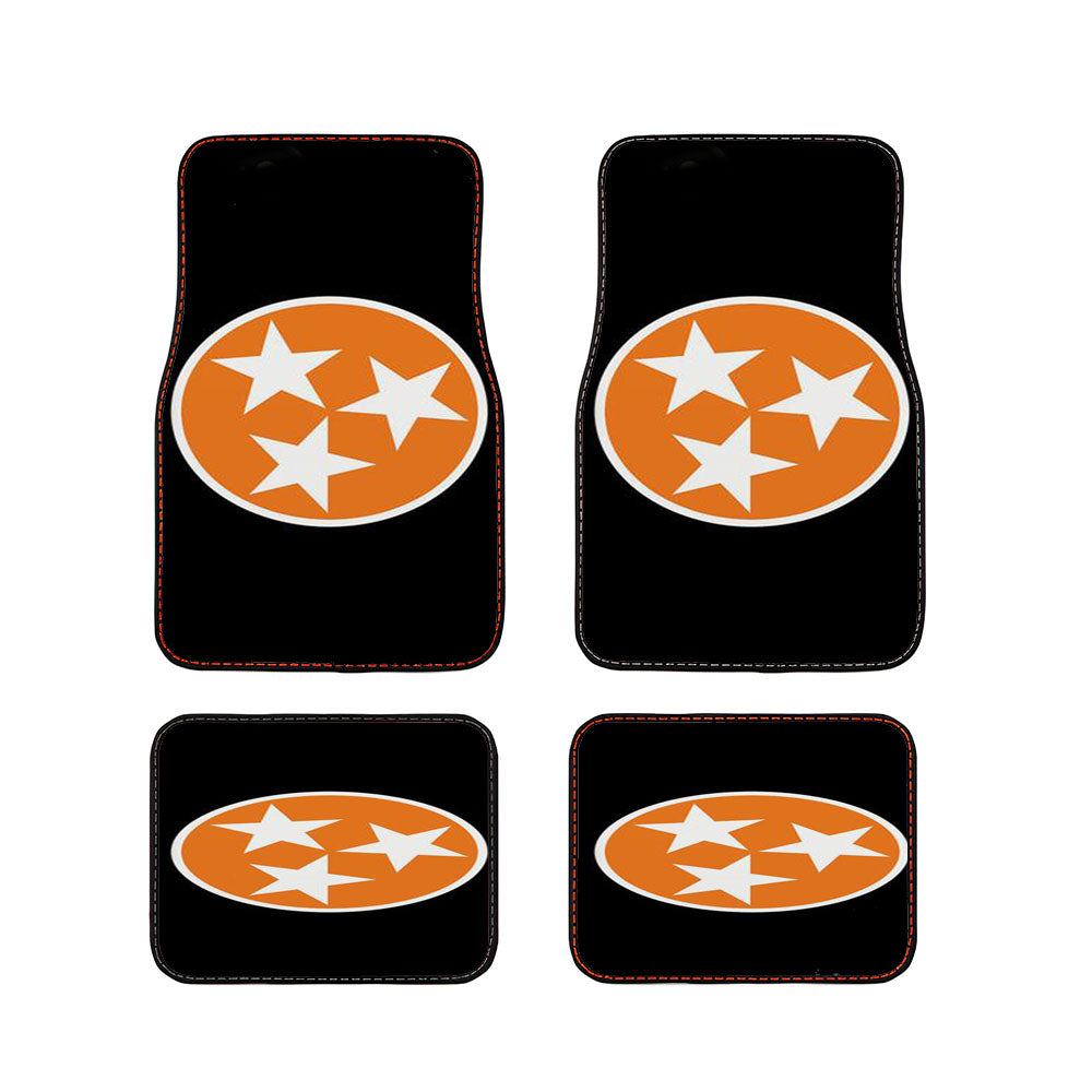 Tennessee Orange Tristar Car Floor Mats Accessories