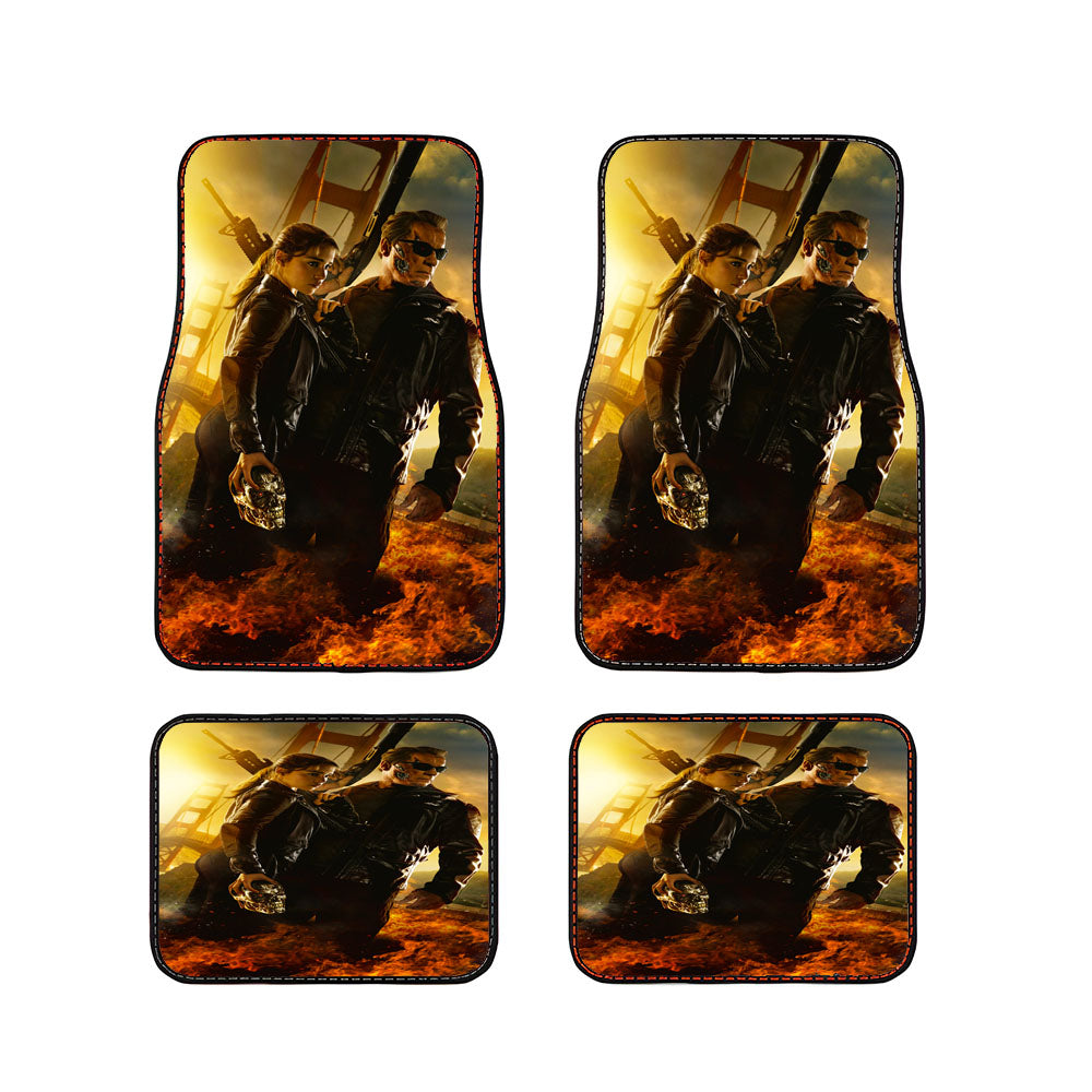 Terminator Genisys Cover Car Floor Mats Accessories
