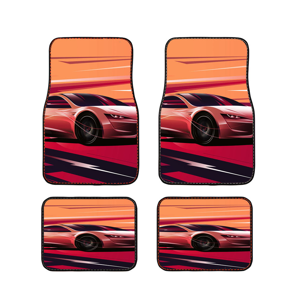 Tesla Roadster 00 Car Floor Mats Accessories