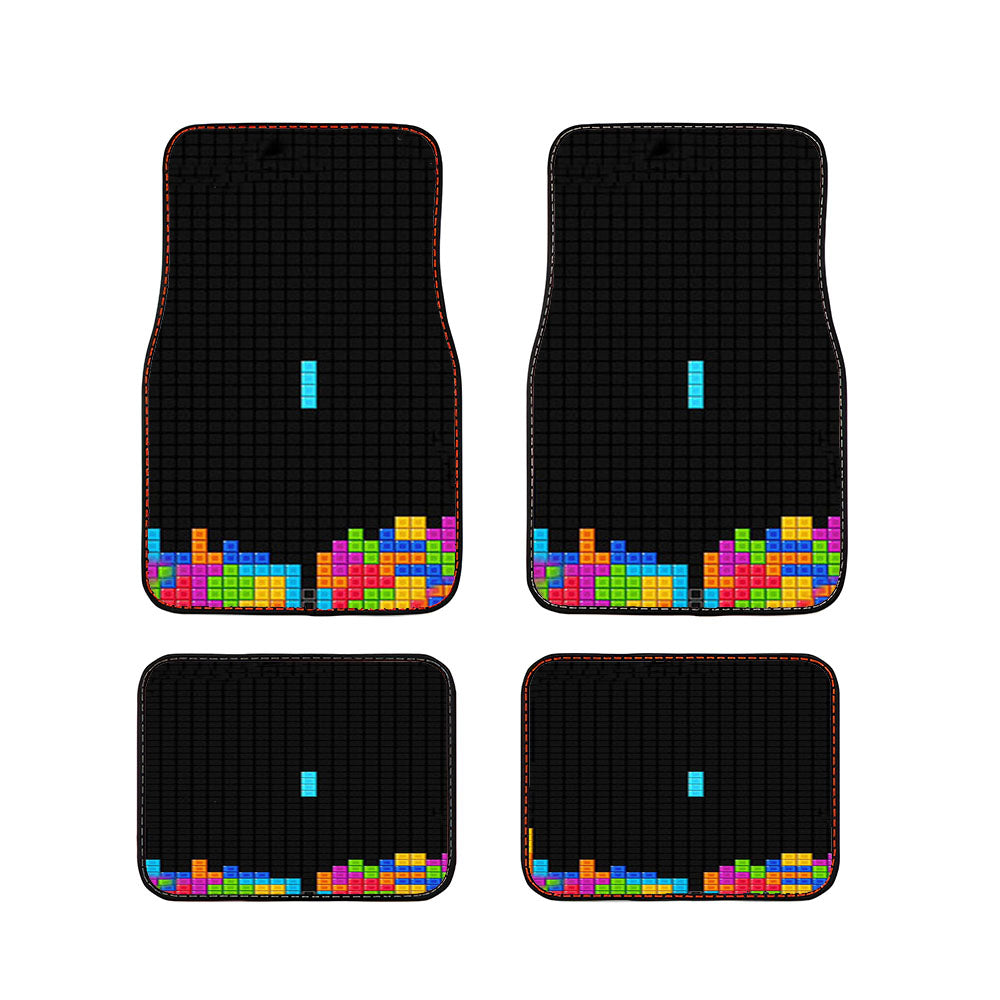 Tetris Facebook Game Car Floor Mats Accessories